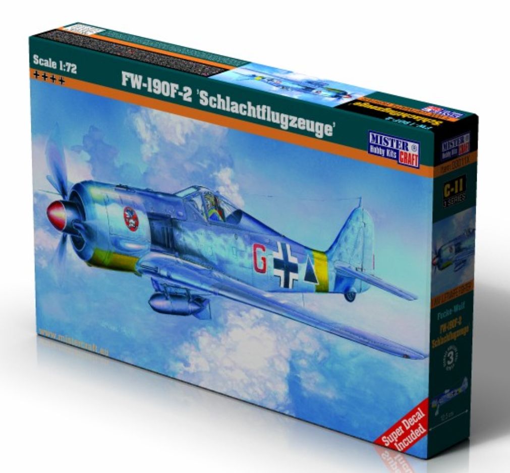 C-11  авиация  FW-190 F-2 'Schlachtflugzeuge'  (1:72)