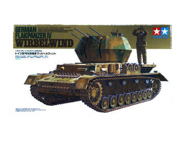 35233  техника и вооружение  САУ  Flakpanzer IV Wirbelwind (1:35)