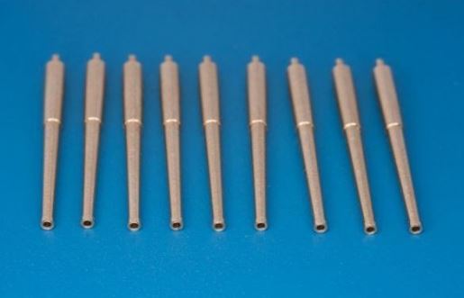 700L24  металлические стволы  Litorio class main guns  (1:700)