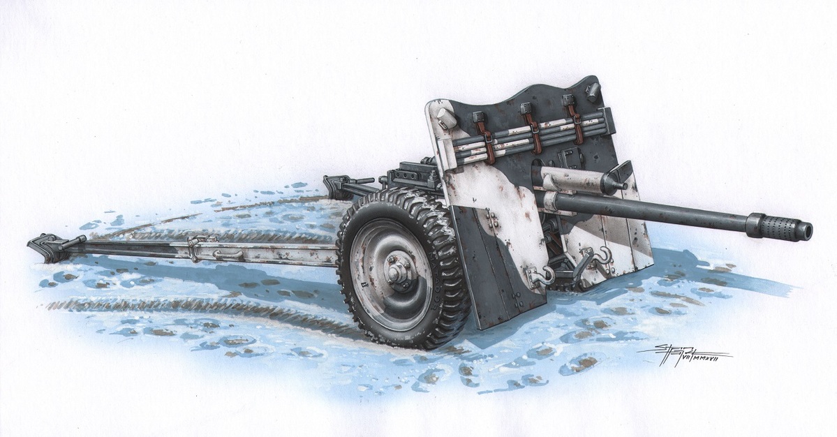 SA35004  техника и вооружение  3.7 cm KPUV vz.37M | 3,7 cm PAK 37(t)  (1:35)