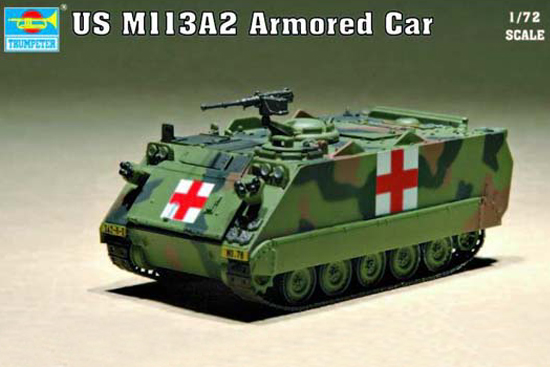 07239  техника и вооружение  БТР  M113 A2 (1:72)