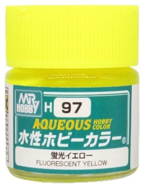 H 97  краска 10мл  FLUORESCENT YELLOW