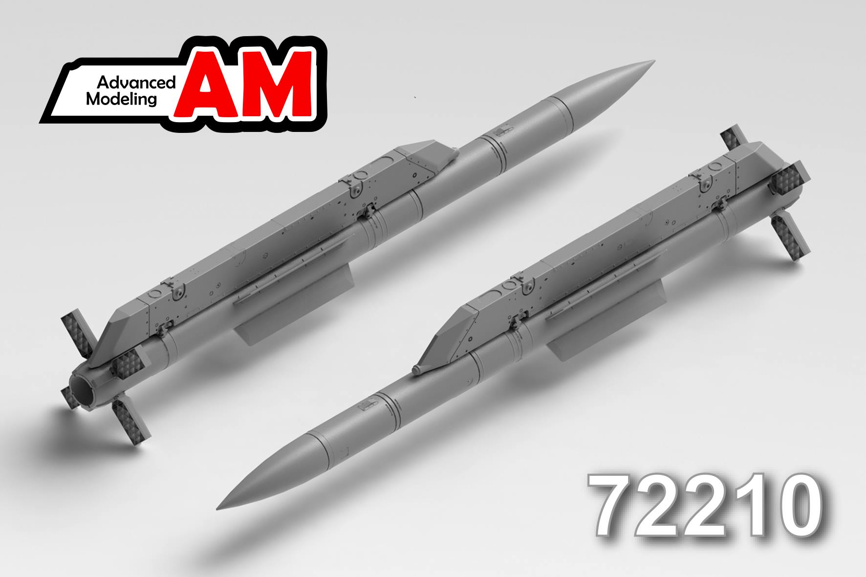 AMC 72210  дополнения из смолы  Р-77-1 (2шт.) с пусковой АКУ-170 (2шт.)  (1:72)