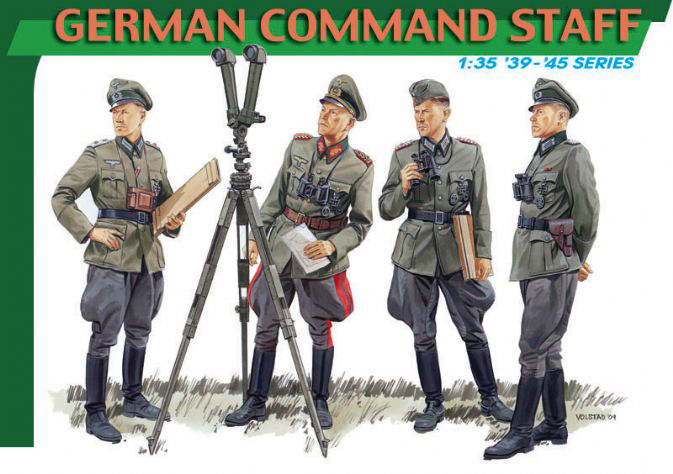 6213  фигуры  German Command Staff (1:35)
