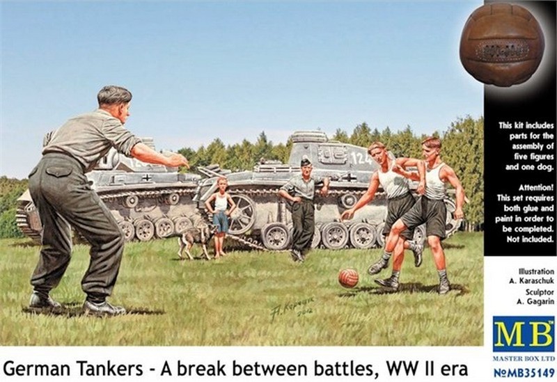 MB35149  фигуры  Перерыв между боями, 2МВ (1:35)