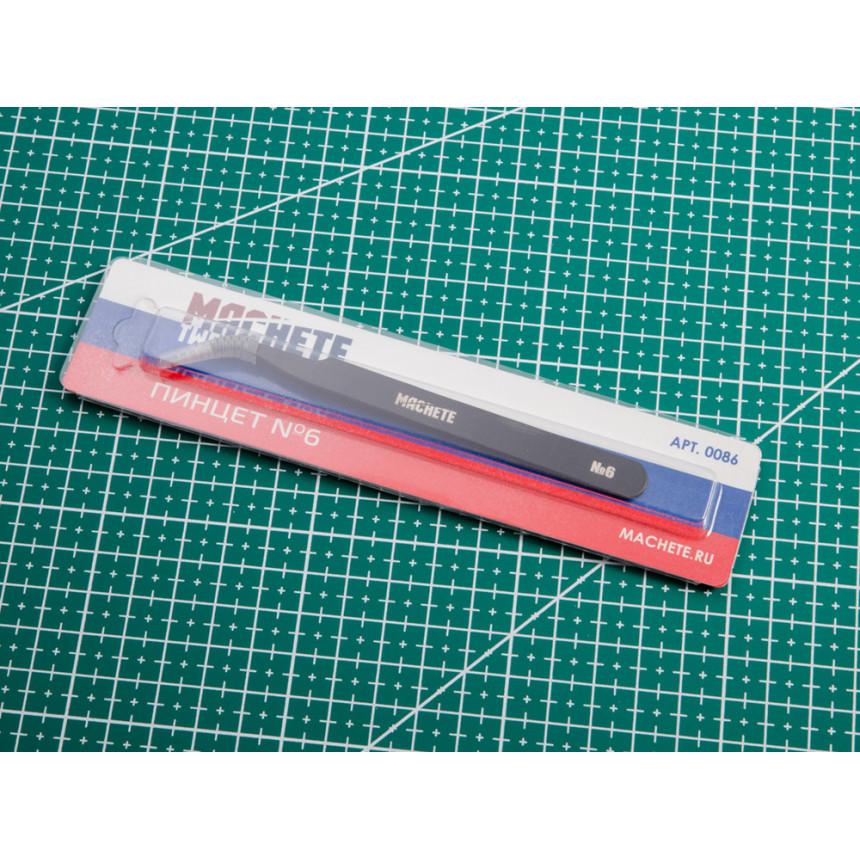 0086  ручной инструмент  Пинцет №6