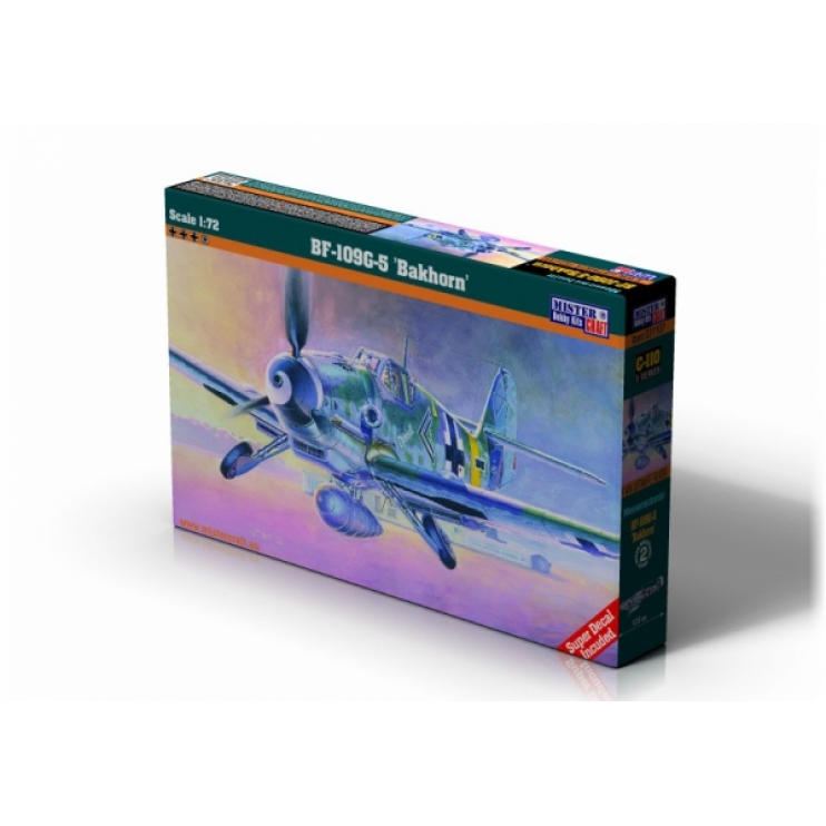 C-107  авиация  Bf-109 G-5 'Bakhorn'  (1:72)