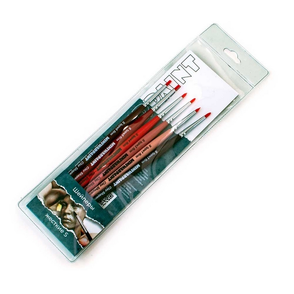 T-214  кисти  Набор из 6 шейперов размера S жестких