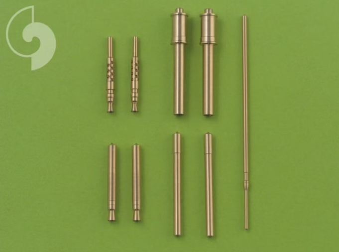 AM-48-017  металлические стволы  Fw 190A2/A5 armament set  (1:48)