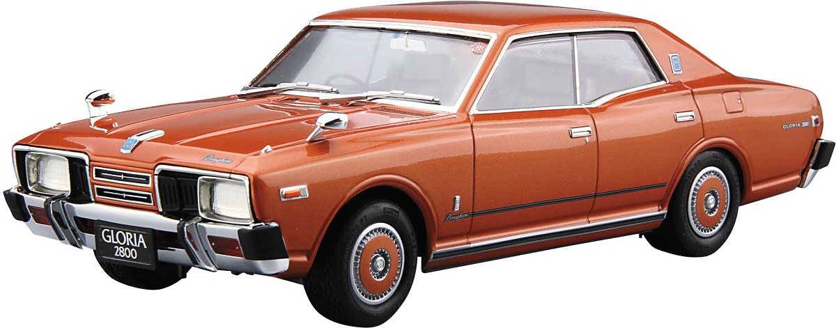 05877  автомобили и мотоциклы  Nissan P332 Cedric/Gloria 4HT 280E Brougham '78  (1:24)