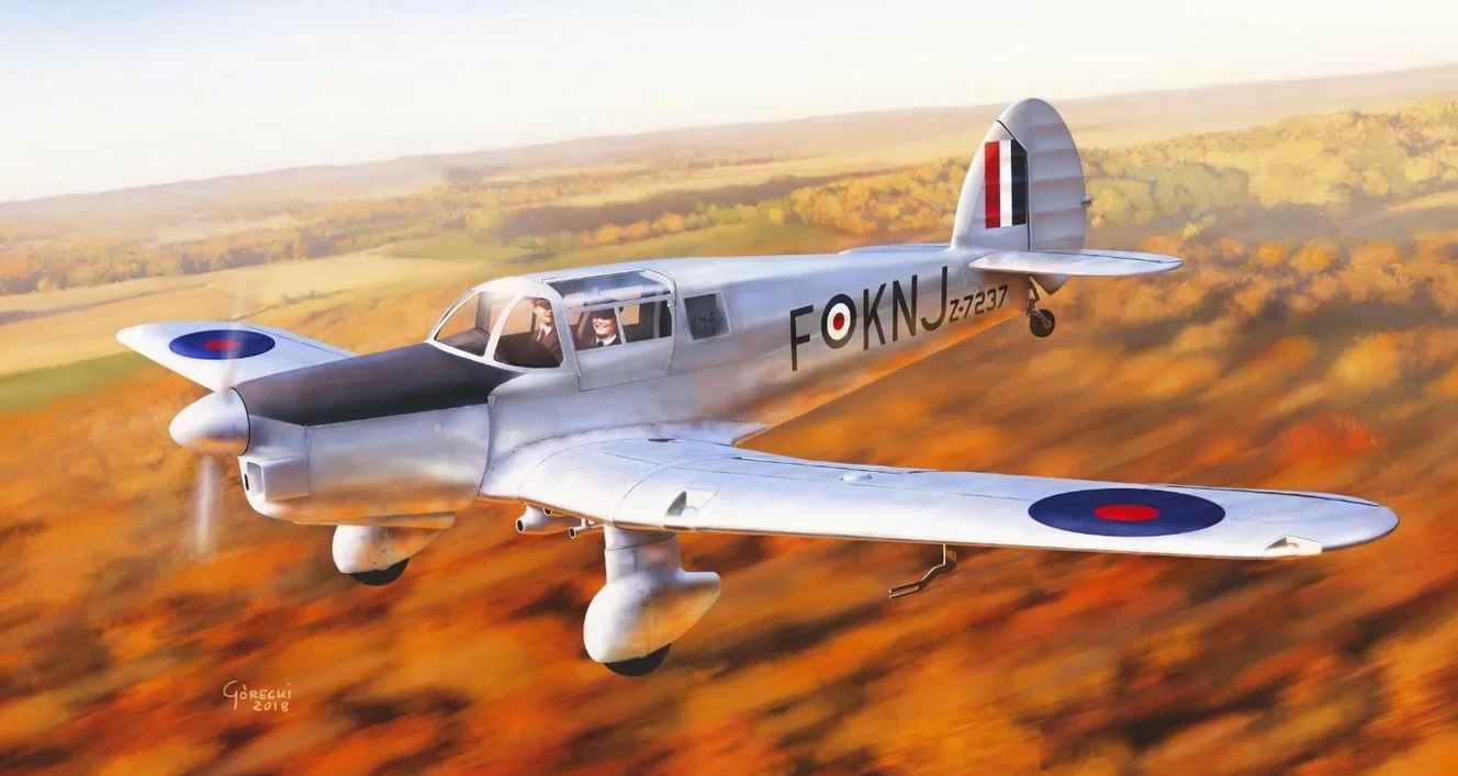 DW72014  авиация  Percival Proctor Mk.III (RAF)  (1:72)