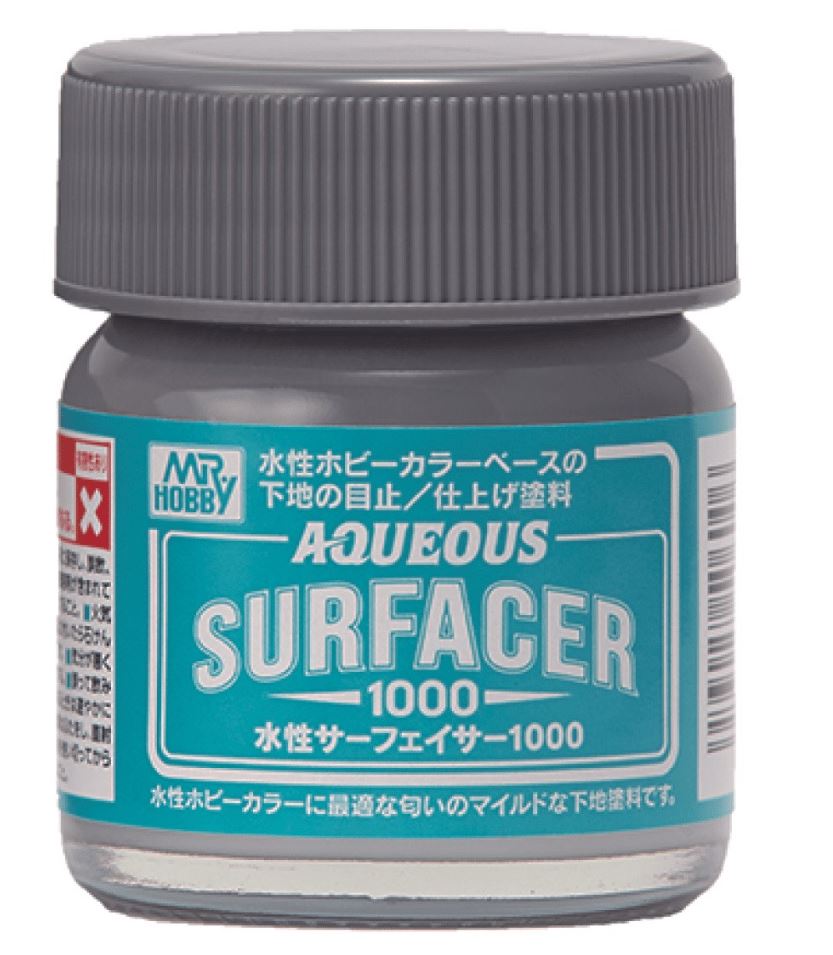 HSF-01  грунтовка Mr. Aqueous Surfacer 1000 40мл.