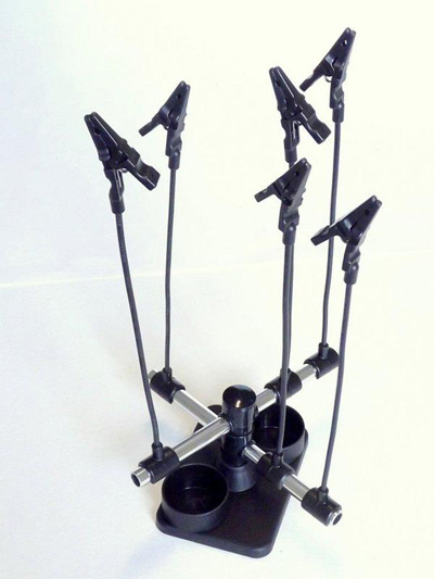 1351  аэрография  Подставка-держатель "Паук" для окрашиваеваемых деталей