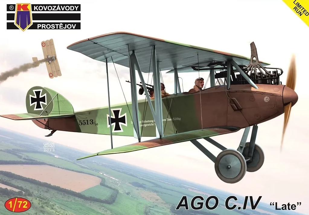 KPM0398  авиация  AGO C.IV „Late“  (1:72)