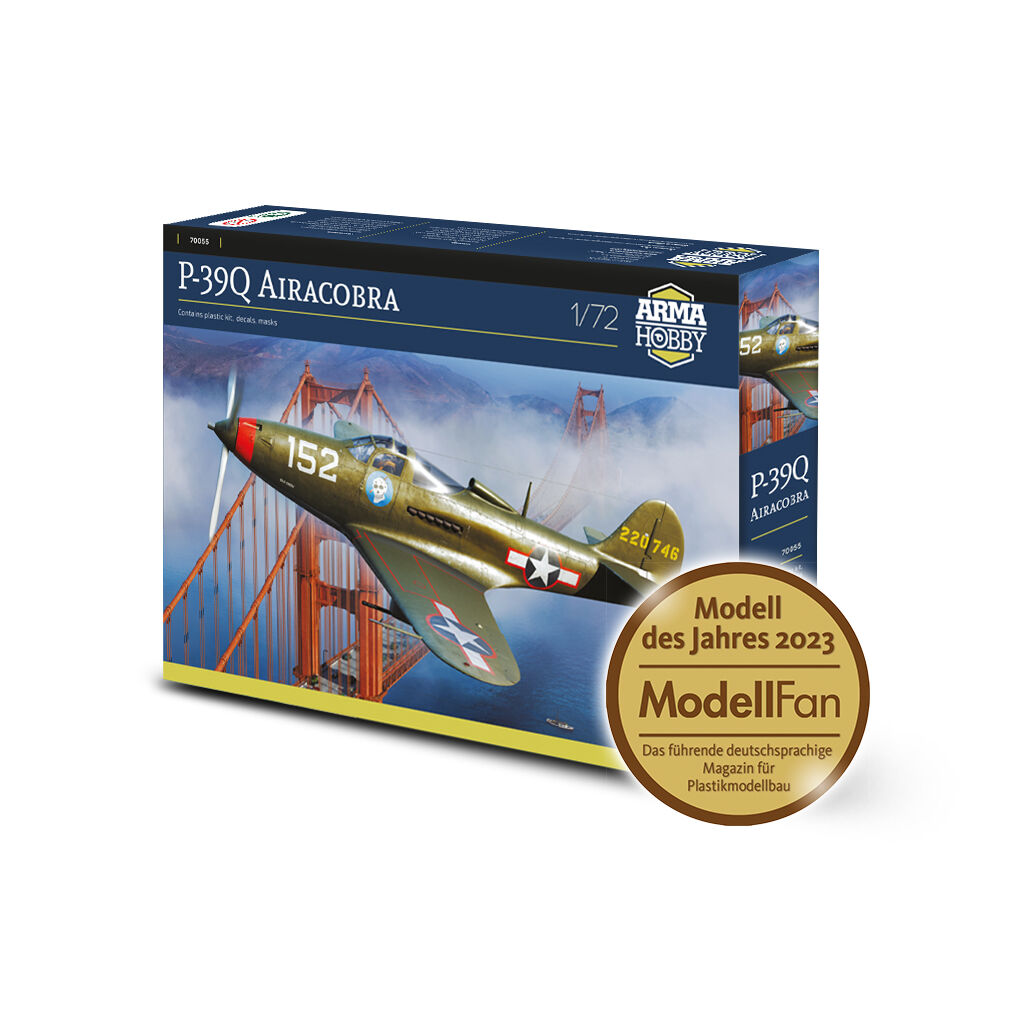 70055  авиация  Bell P-39Q Airacobra  (1:72)