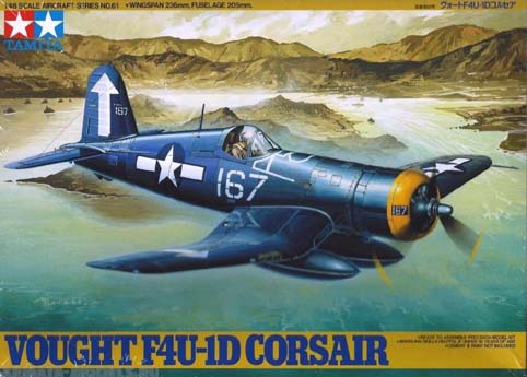 61061  авиация  F4U-1D Corsair (1:48)