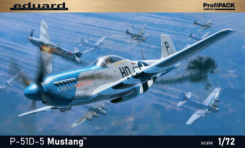 70171  авиация  P-51D-5 Mustang  (1:72)