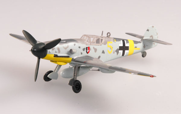 37251  авиация  Мессершмитт BF-109G-2 VI./JG52 1942 г. Россия (1:72)