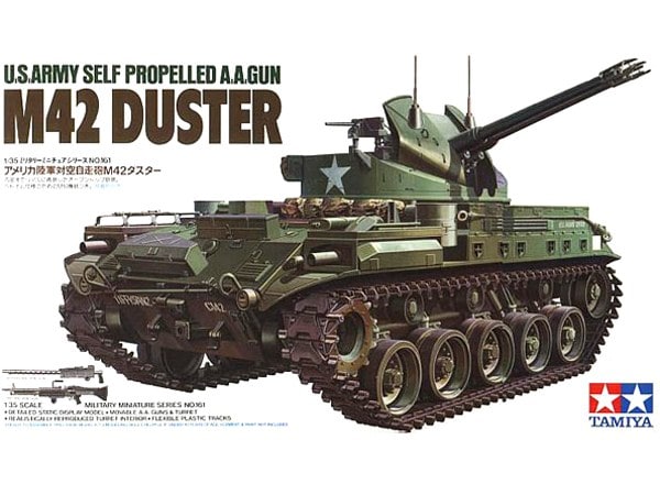 35161  техника и вооружение  СЗУ M42 Duster (1:35)