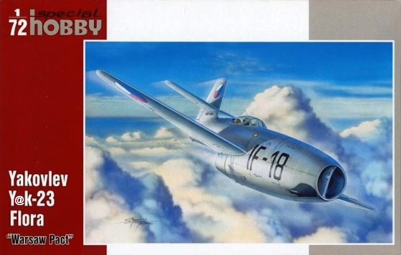 SH72242  авиация  Y@k-23 Flora " Warsaw Pact"  (1:72)