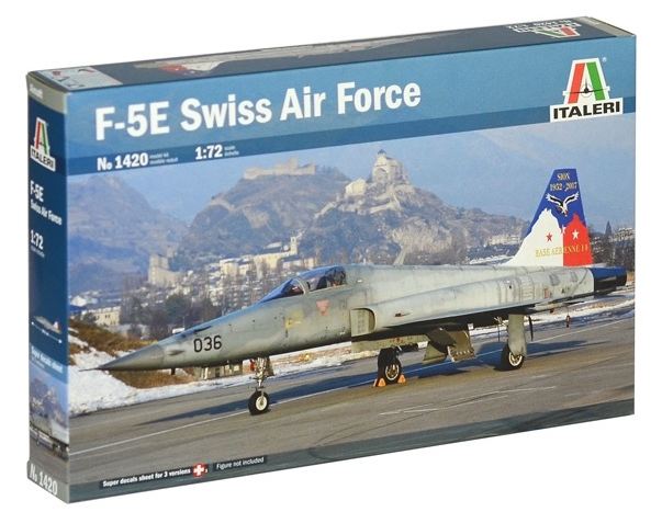 1420  авиация  F-5E Swiss Air Force  (1:72)