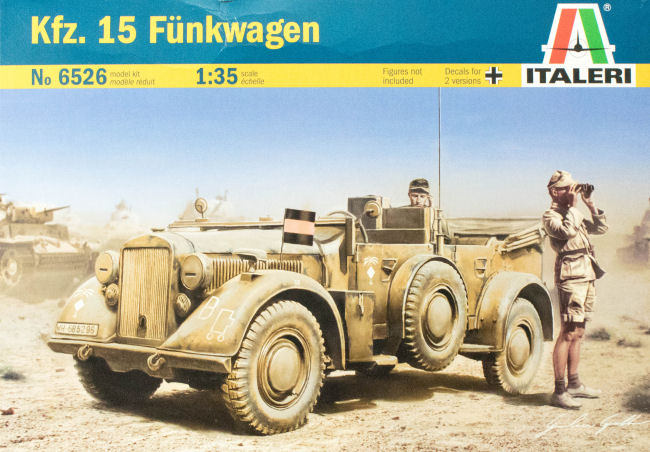 6526  техника и вооружение  Автомобиль связи Kfz.15 (1:35)