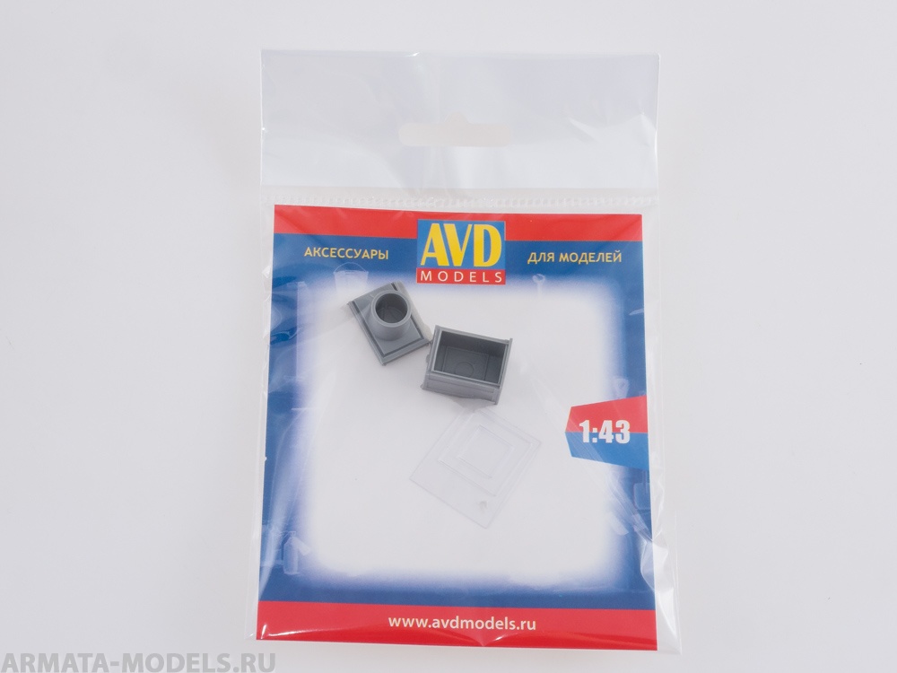 AVD143009501  дополнения из смолы  Машина стиральная "Вятка-Автомат"  (1:43)