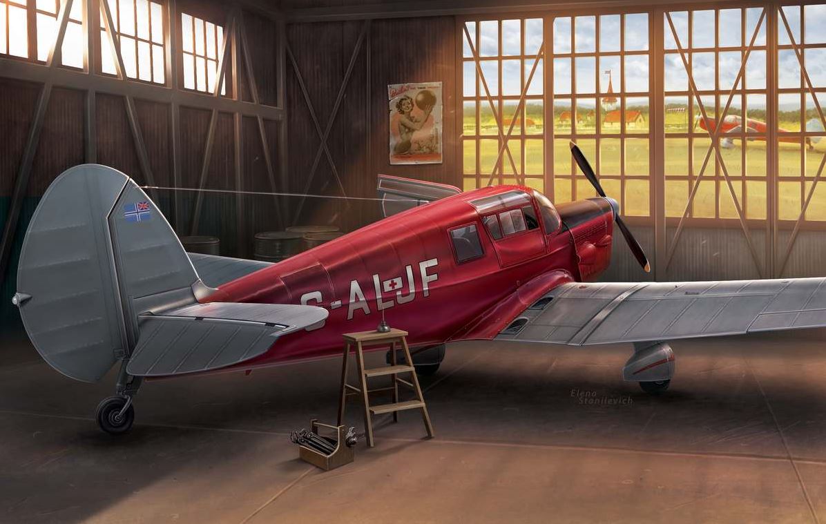 DW48016  авиация  Percival Proctor Mk.III (civil service)  (1:48)