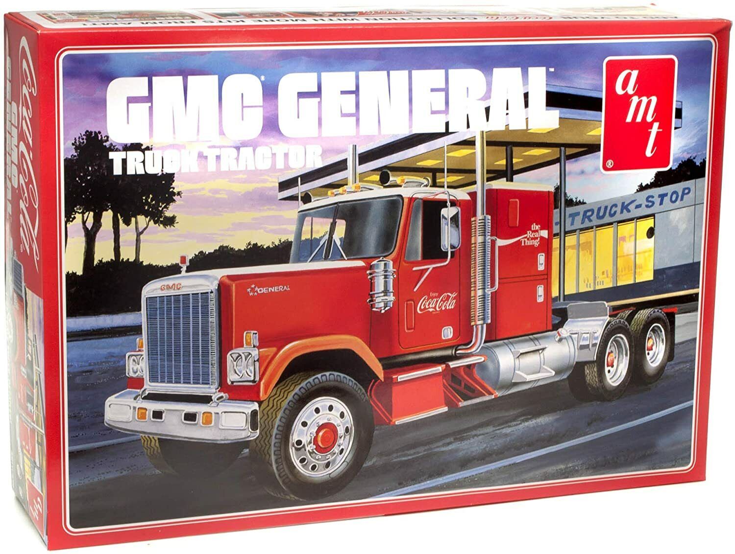 1179  автомобили и мотоциклы  1976 GMC General Semi Tractor  (1:25)
