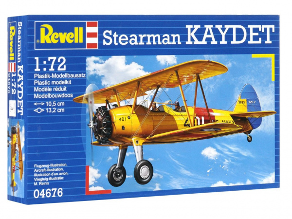 04676  авиация  Stearman Kaydet  (1:72)