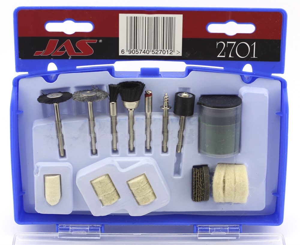 2701  электроинструмент  Набор расходных материалов для бормашин, 24 предмета.