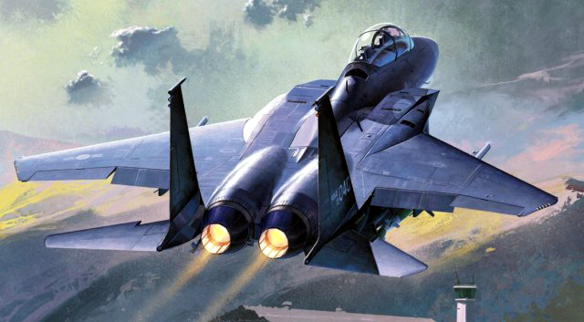 12213  авиация  F-15K Slam Eagle  (1:48)