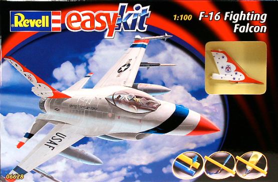 06628  авиация   Easy Kit F-16 Fighting Falcon  (1:100)