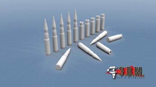 RS35022  дополнения из смолы  Снаряды 30мм ОТ  (1:35)