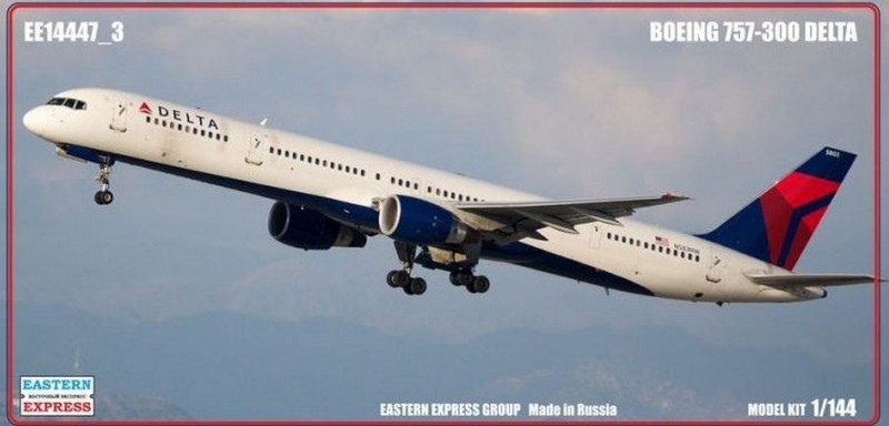 14447-3  авиация  BOEING 757-300 DELTA (1:144)