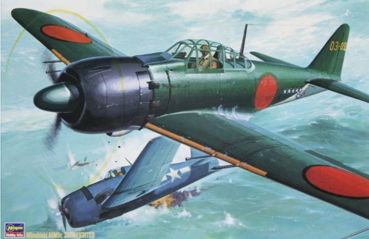 08054  авиация  Mitsubishi A6M5c ZERO Fighter  (1:32)