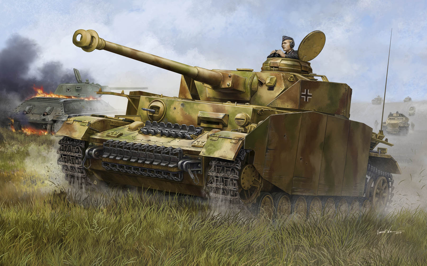 00920  техника и вооружение  German Pzkpfw. IV Ausf. H Medium Tank  (1:16)
