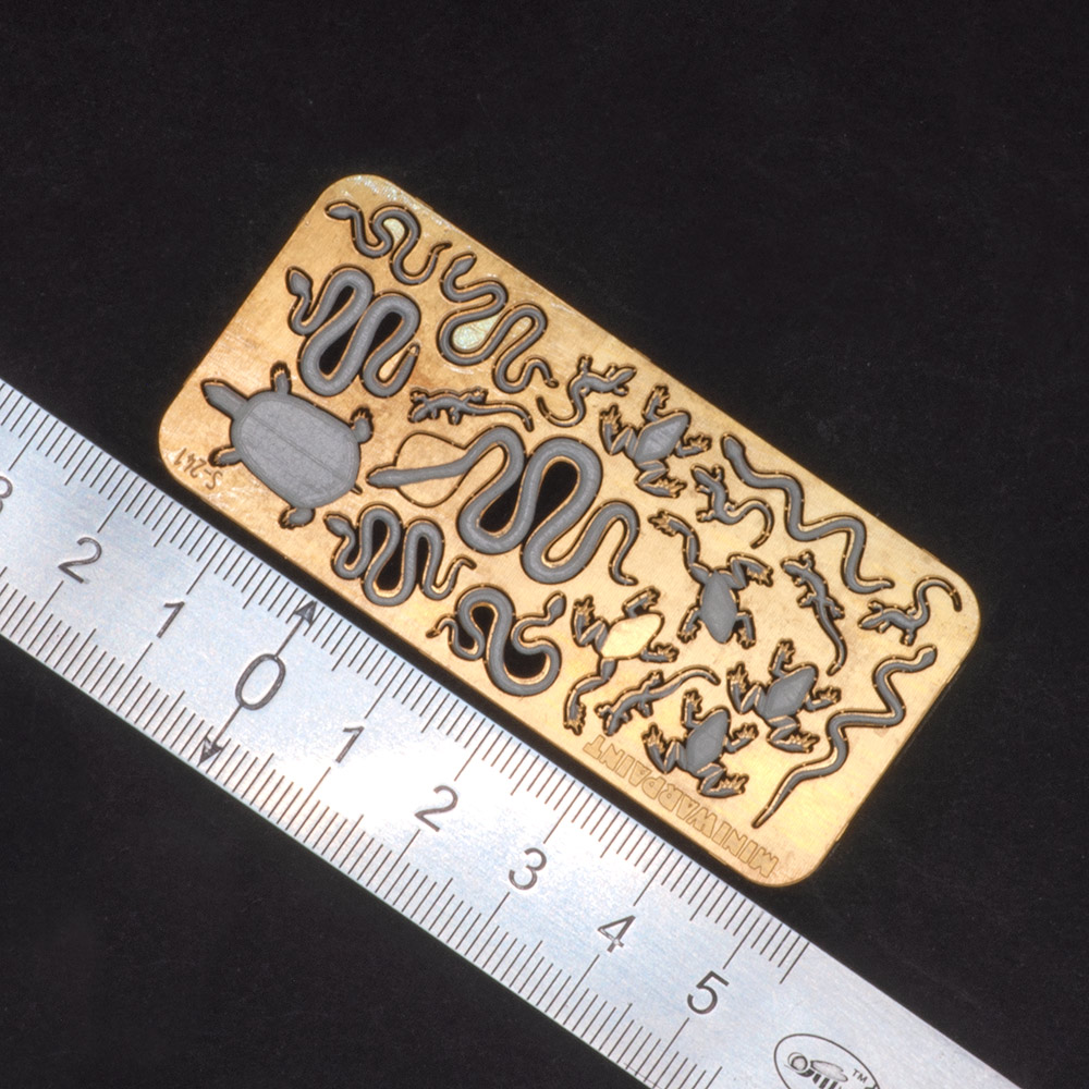 S-241  фототравление  Рептилии, размер L