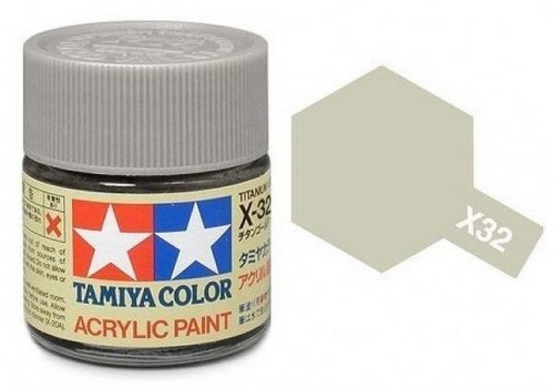 81532  краска  Акрил Х-32 Титан серебристая