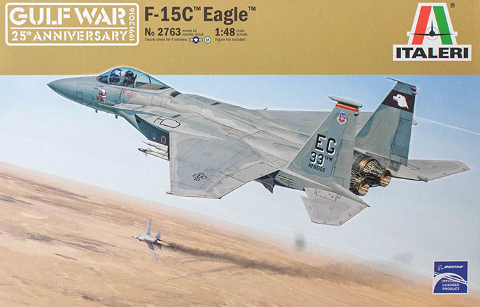 2763  авиация  GULF WAR F-15C Eagle  (1:48)