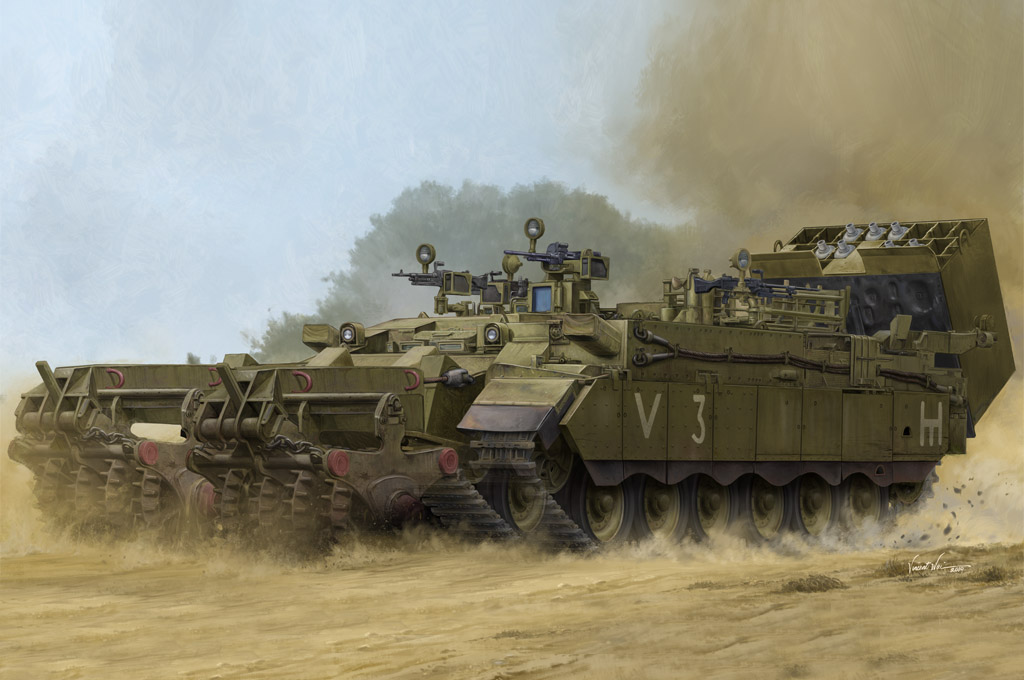 84546  техника и вооружение  БТР  IDF PUMA AEV  (1:35)