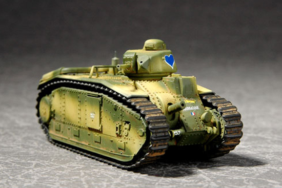 07263  техника и вооружение  French Char B1 bis  (1:72)