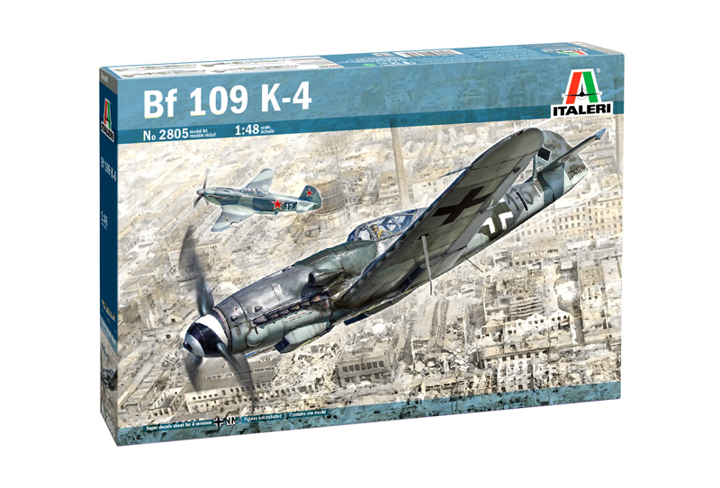 2805  авиация  Bf 109 K-4  (1:48)