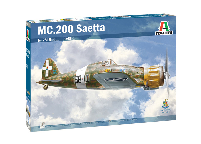 2815  авиация  MC.200 Saetta  (1:48)