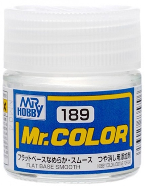 C189  краска 10мл  FLAT BASE SMOOTH