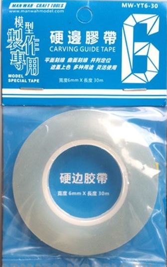 MW-YT6  ручной инструмент  Контурная лента для нанесения расшивки 6мм * 3М Синяя