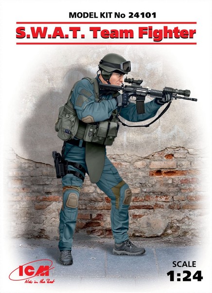 24101  фигуры  S.W.A.T. Team Fighter  (1:24)