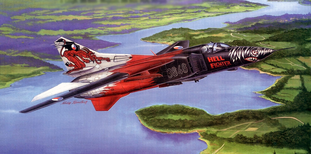 02854  авиация  M&G-23MF Flogger-B  (1:48)