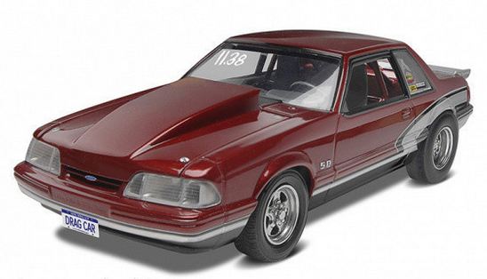 14195  автомобили и мотоциклы  '90 Mustang LX 5.0 Drag Racer  (1:24)