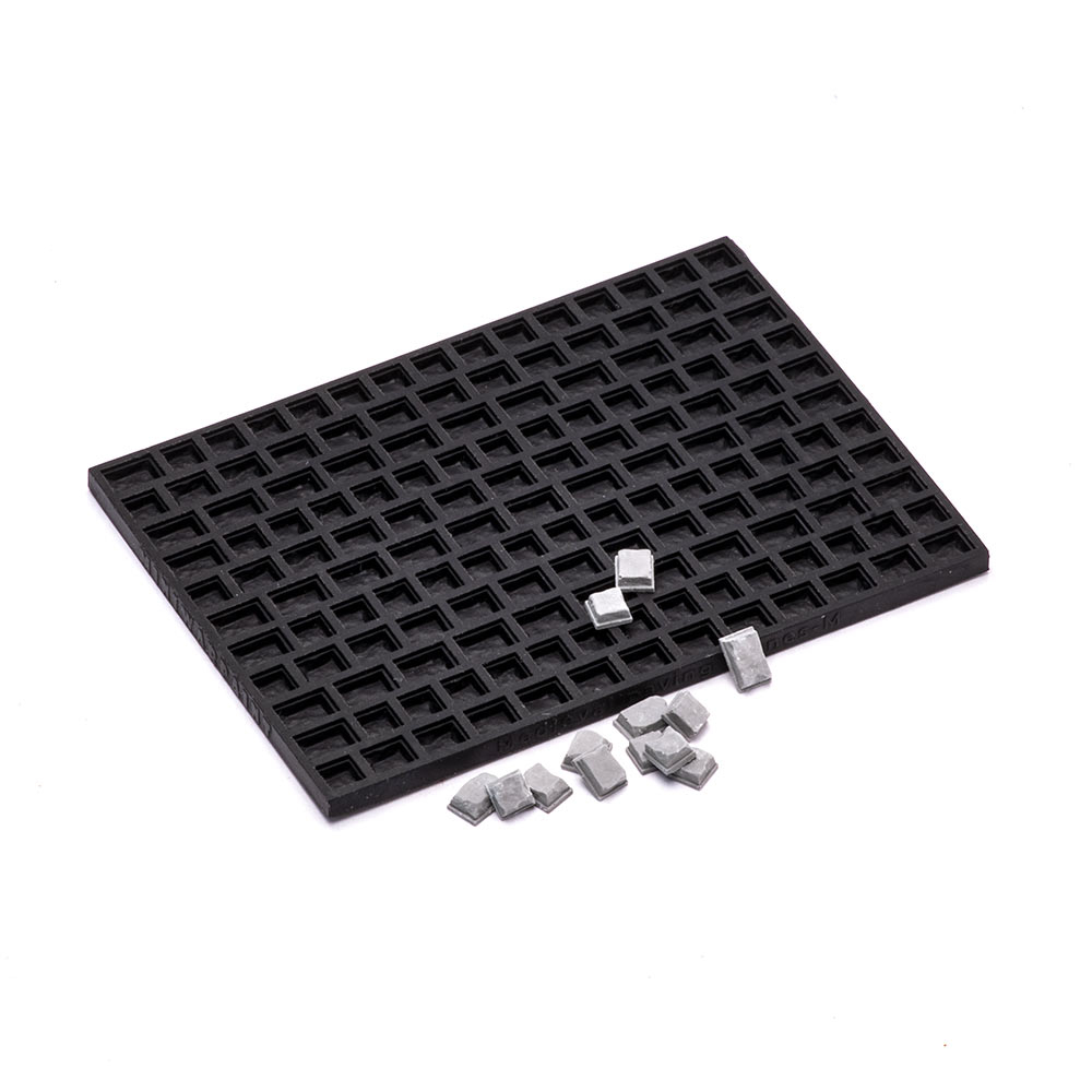 T-103  материалы для диорам  Молд брусчатка, размер M  (1:35)